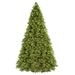 12 Foot Frame Christmas Tree with 110V Coaxial Plugs and Sturdy Branches