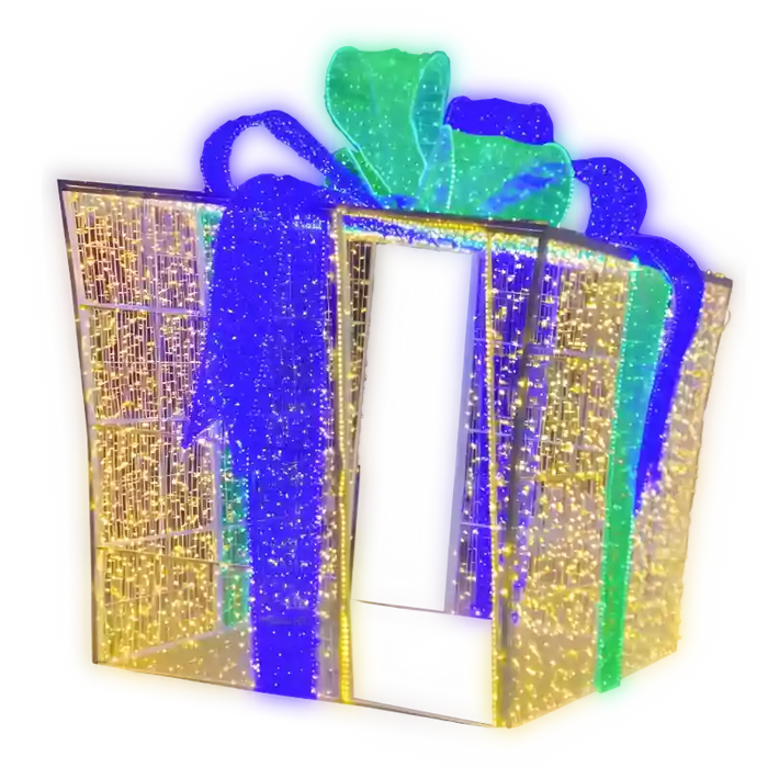 12FT Blue and Green Gift Box Walkthrough