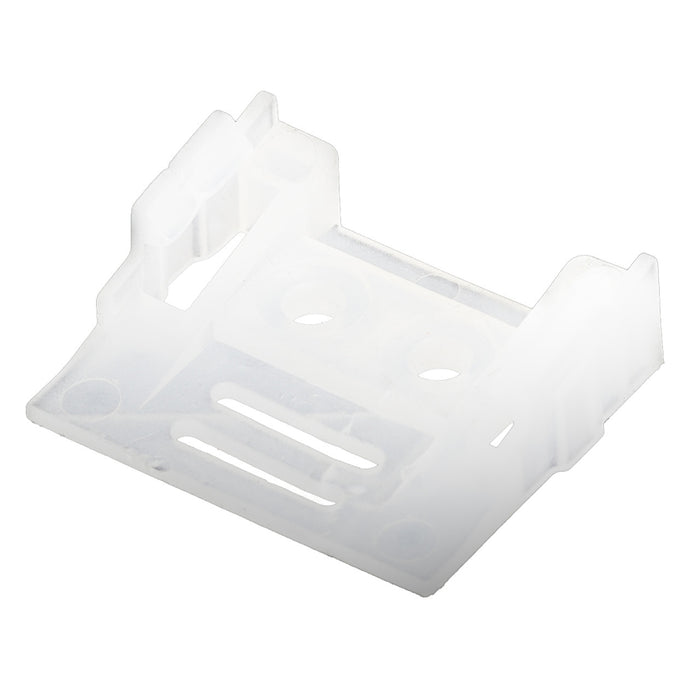 Canny® Parapet Clip for mounting Christmas lights on parapets, window frames, brick, siding, and other non-traditional surfaces.