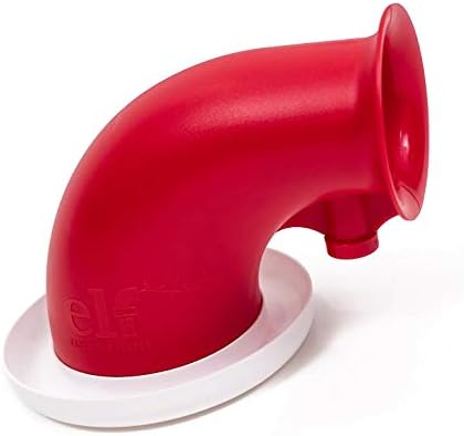 ELF Easy Light Feeder attached to an extension pole guiding Christmas lights