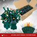 LED Mini Lights 5MM Amber, Warm White, Cool White Twinkle on Green Wire with 6 Inch Spacing