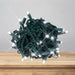 LED Mini Lights 5MM Cool White Twinkle Green Wire with 6 inch spacing