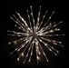 Warm white LED Spritzers decorative spheres for holiday lighting