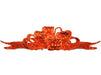 Large Red LED Holiday Bow illuminated for holiday decoration