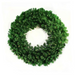 Oregon Wreath with dense green branches for holiday decoration