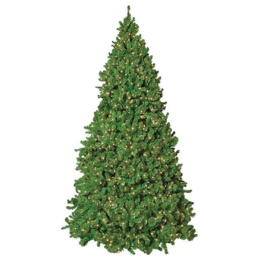 Pre-lit Tower Tree with bright LED lights and sturdy metal frame for outdoor holiday decoration