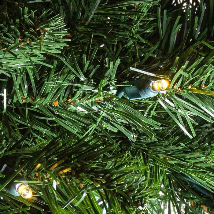 Pre-lit Tower Tree with bright LED lights and sturdy metal frame for outdoor holiday decoration