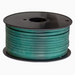Spool of 1000 feet green SPT-1 bare electrical wire on plastic spool