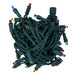 LED Coaxial Mini Lights in Multi-Color with 6 inch spacing and 50 lights