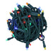 LED Coaxial Mini Lights in Multi-Color with 6 inch spacing and 50 lights