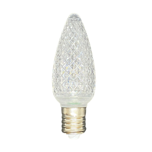 Minleon C9 Cool White Faceted SMD Bulbs