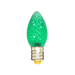 Minleon C7 Green Faceted SMD LED Bulbs for holiday lighting