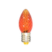 Minleon C7 Orange Faceted SMD Replacement Bulbs with faceted plastic globe