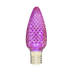 Minleon C9 Purple Faceted SMD LED Bulbs in a bag of 25